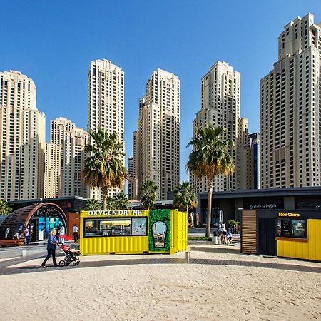 Wonderful Apartment Near The Beach Sadaf Jbr Дубай Екстериор снимка