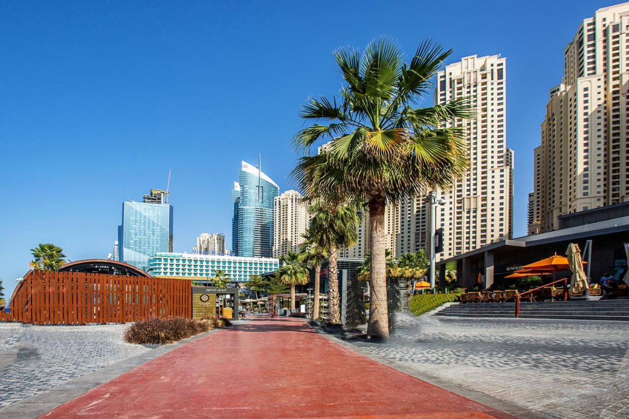 Wonderful Apartment Near The Beach Sadaf Jbr Дубай Екстериор снимка