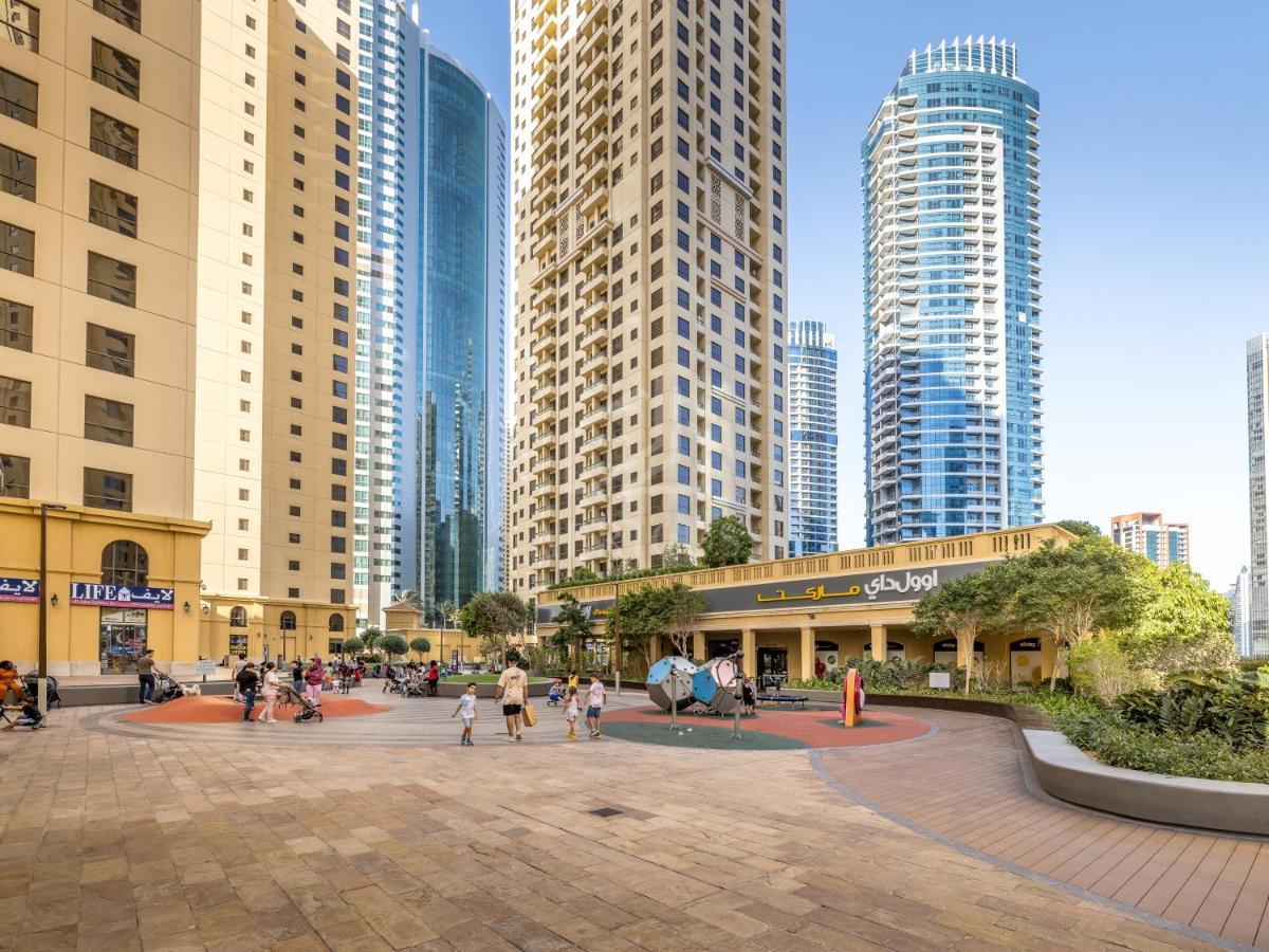 Wonderful Apartment Near The Beach Sadaf Jbr Дубай Екстериор снимка
